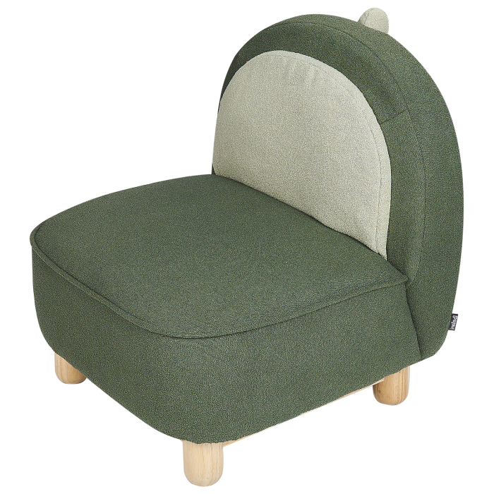 FABORG dinosaur children's armchair Dark green [5]