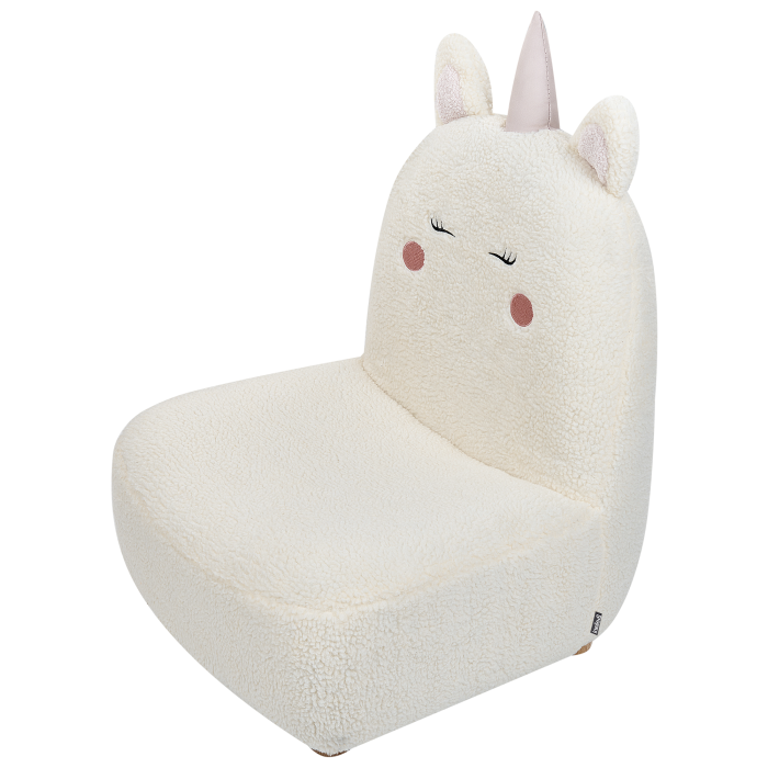 Unicorn LULEA Boucle children's armchair Off-white [6]