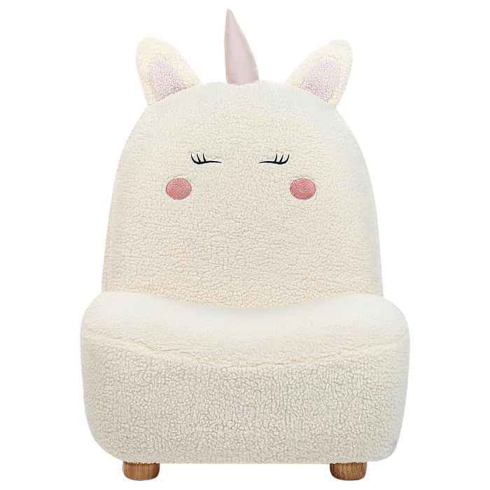 Unicorn LULEA Boucle children's armchair Off-white [5]
