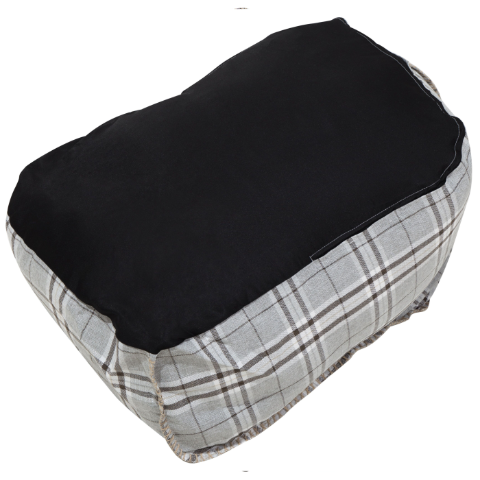 Fotoliu puf 200 L DROP LINEN 63 cm 75 cm Gri [7]