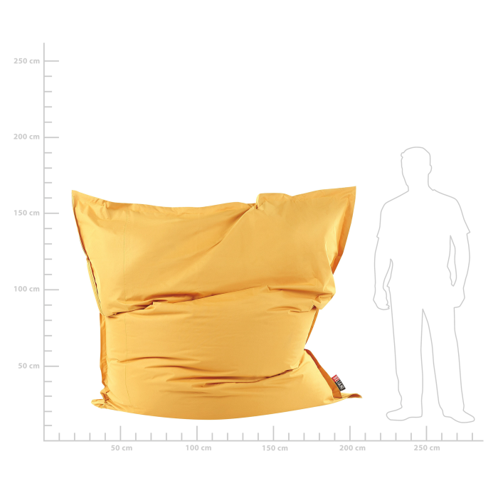 600 L FUZZY Armchair 180 cm 230 cm Yellow [8]