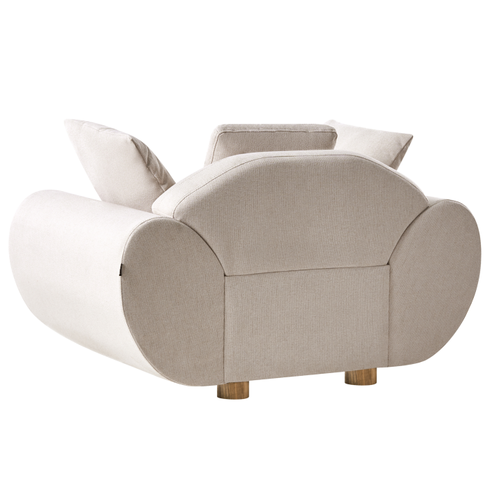 Fotoliu RINGEL cu perne  Bej deschis [5]