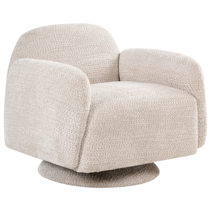 AAPUA Swivel Armchair Beige [4]