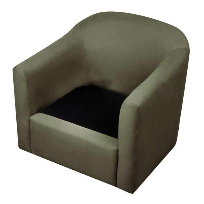 MAGNOR Swivel Armchair Dark Green [7]