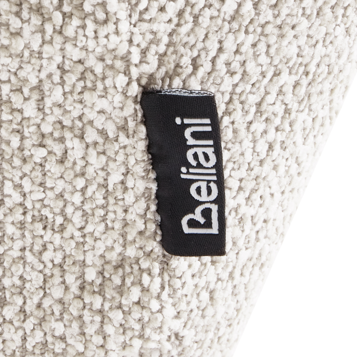 MOLLE II swivel armchair with stool Light Beige [9]