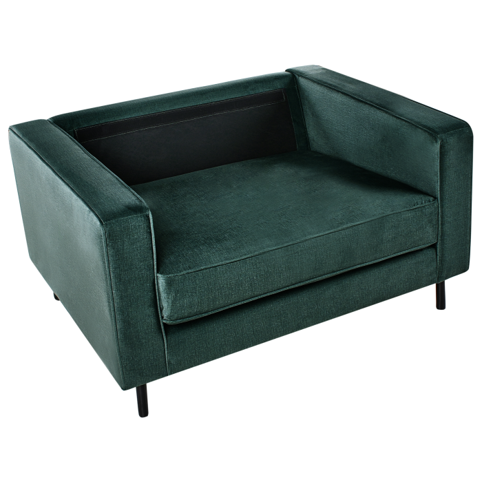 SAVALEN Armchair Velvet Dark Green [6]