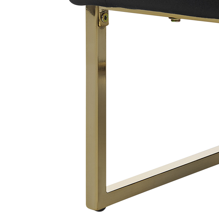 Fotoliu SIRKKA Catifea Negru [9]