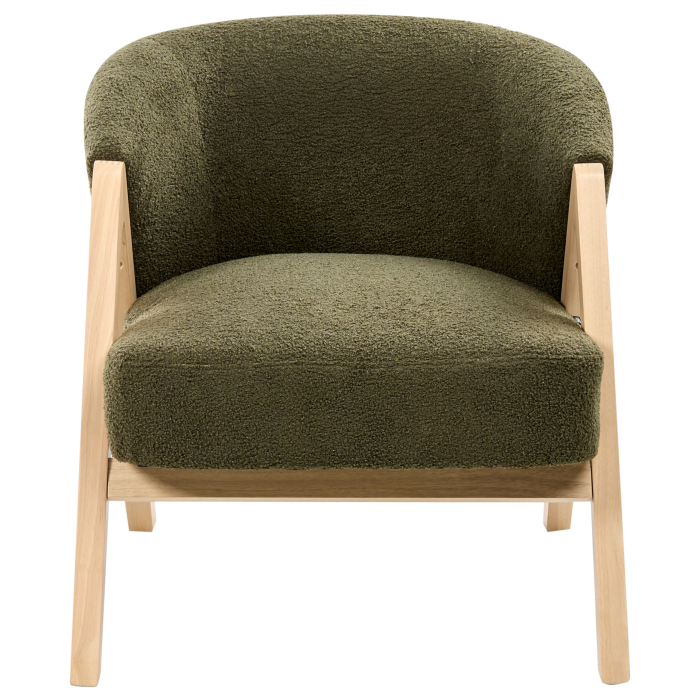 Armchair SKEI Boucle Dark Green [5]