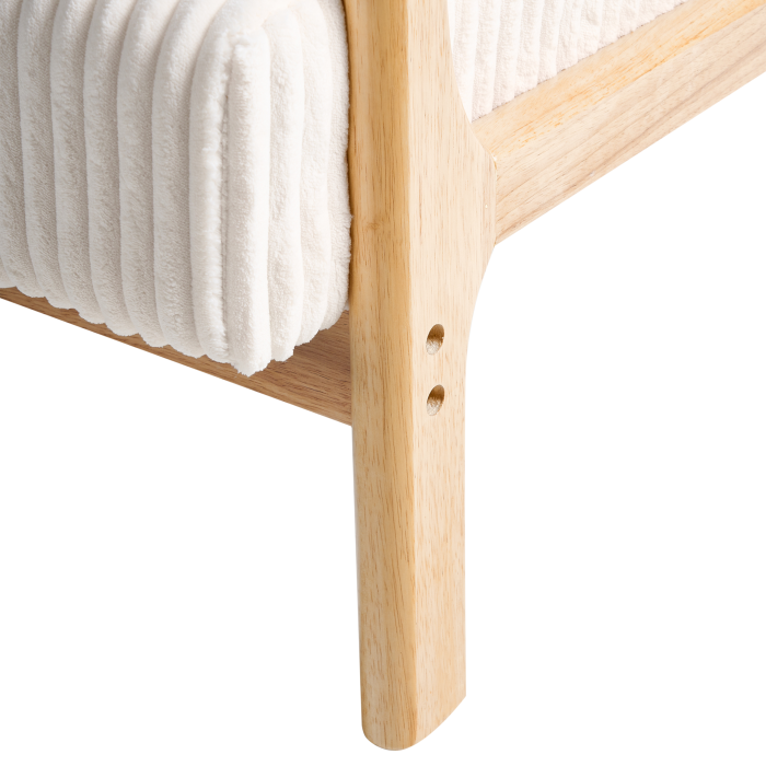 Fotoliu SORSELE Velur Alb [11]