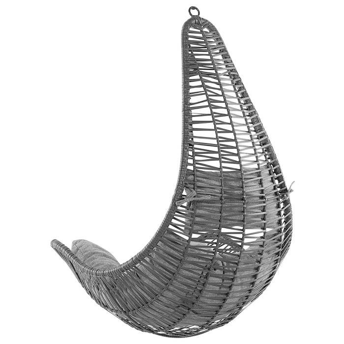 Fotoliu suspendat ATRI II Ratan sintetic Negru [5]