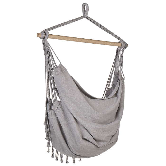 BONEA hanging armchair Cotton Light grey [5]