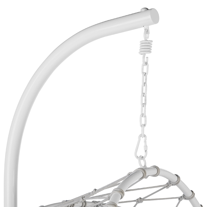 Hanging armchair with support ADRIA Metal White [8]