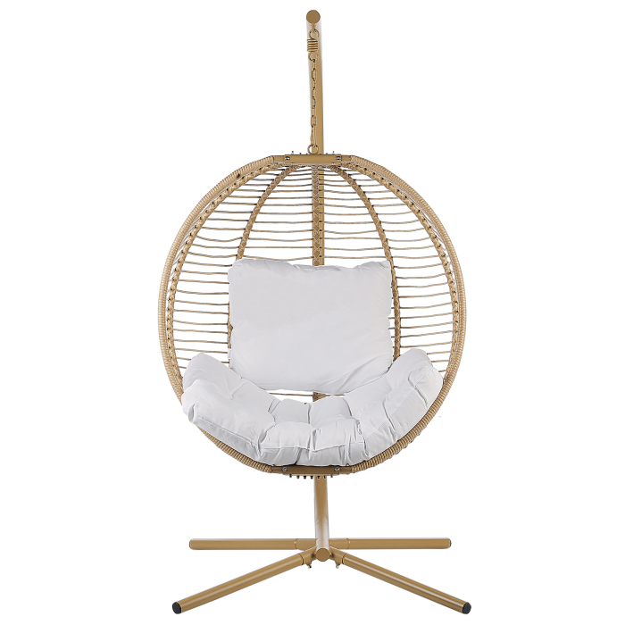 Fotoliu suspendat cu suport ARCO Metal Bej [4]