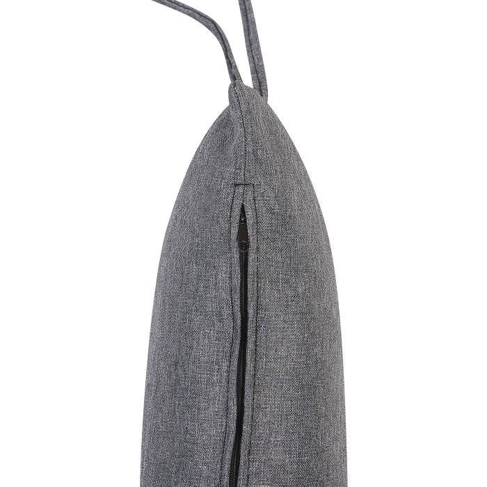 CASOLI Hanging Armchair with Support Synthetic Rattan Grey [10]