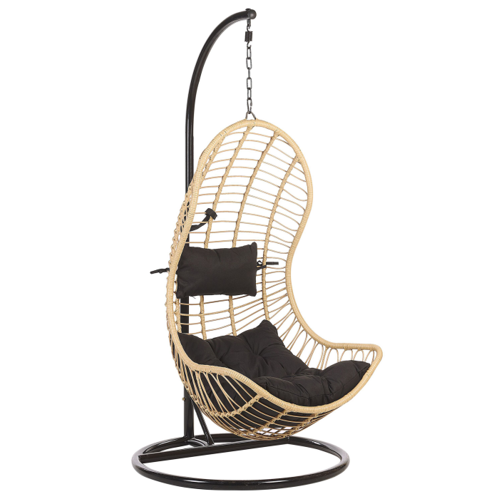 Suspended armchair with base PINETO Synthetic rattan [2]