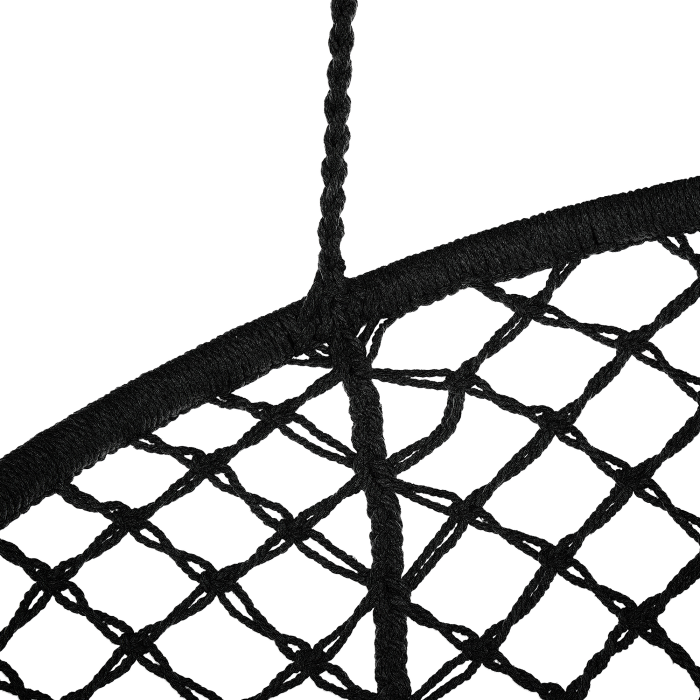 Fotoliu suspendat GABELLA Bumbac Negru [6]