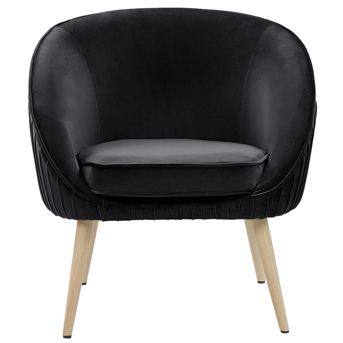 TROMSO armchair Black velvet [4]