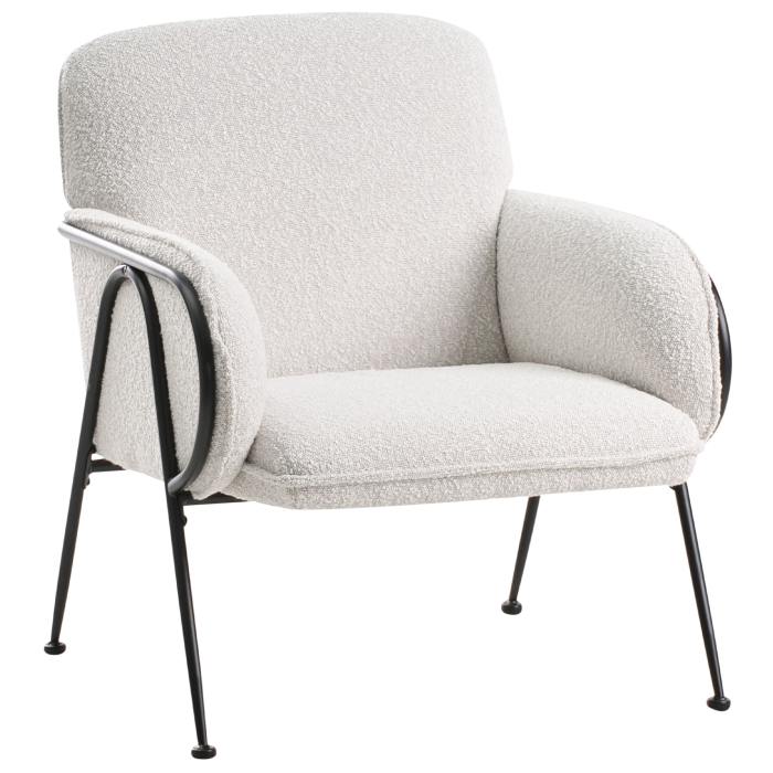 Fotoliu TRYSNES  Bej deschis [2]