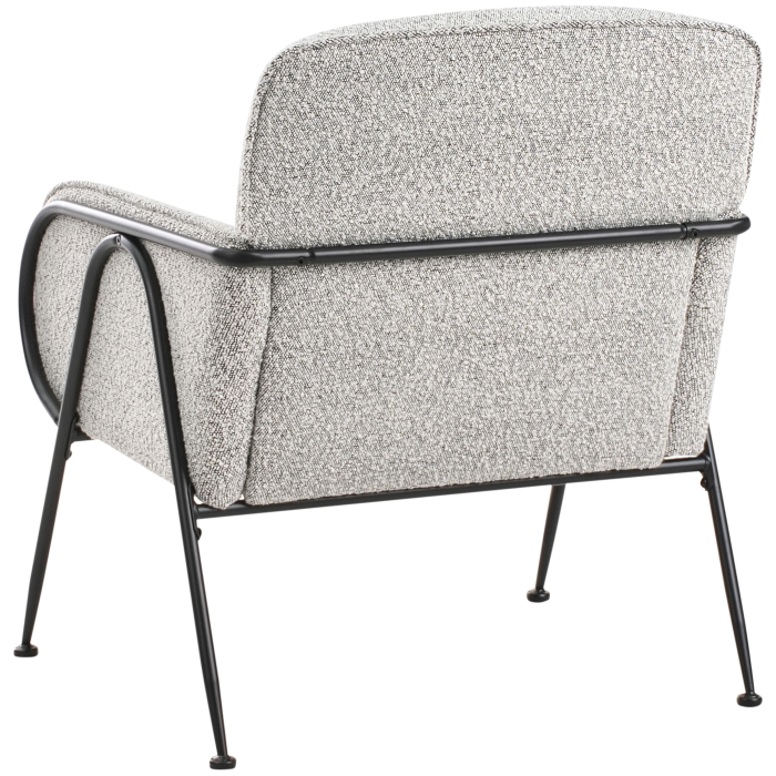 TRYSNES Armchair Black/White [6]