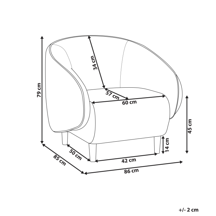 UMEA armchair Light beige [3]