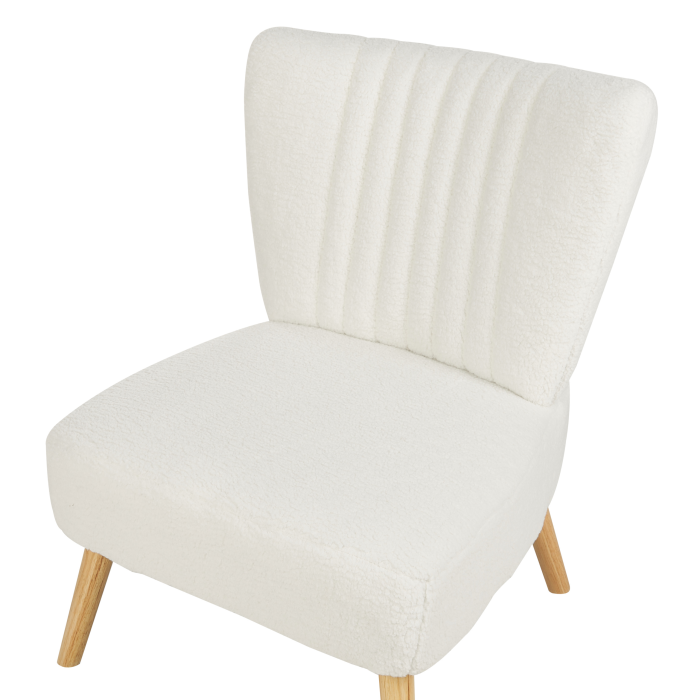 VAASA armchair Boucle White [7]