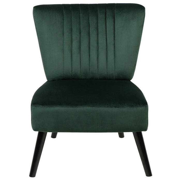 VAASA Emerald Green Velvet armchair [4]