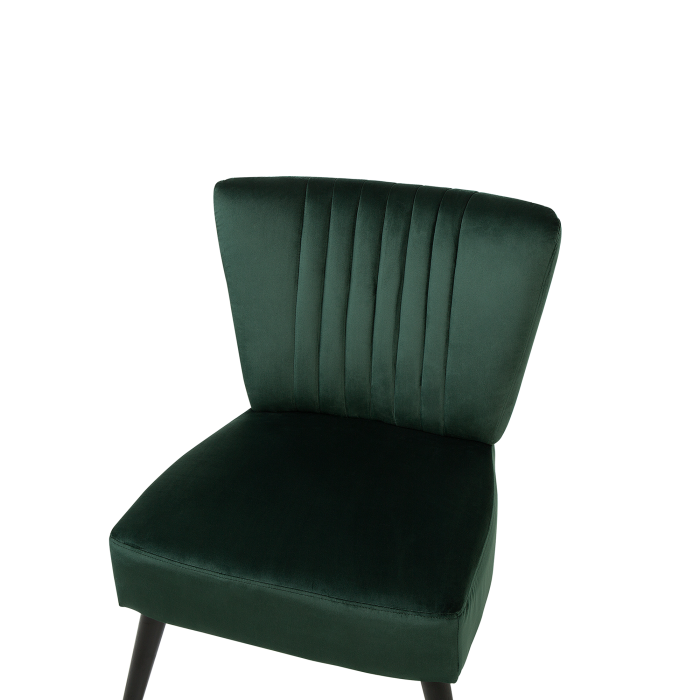 VAASA Emerald Green Velvet armchair [7]
