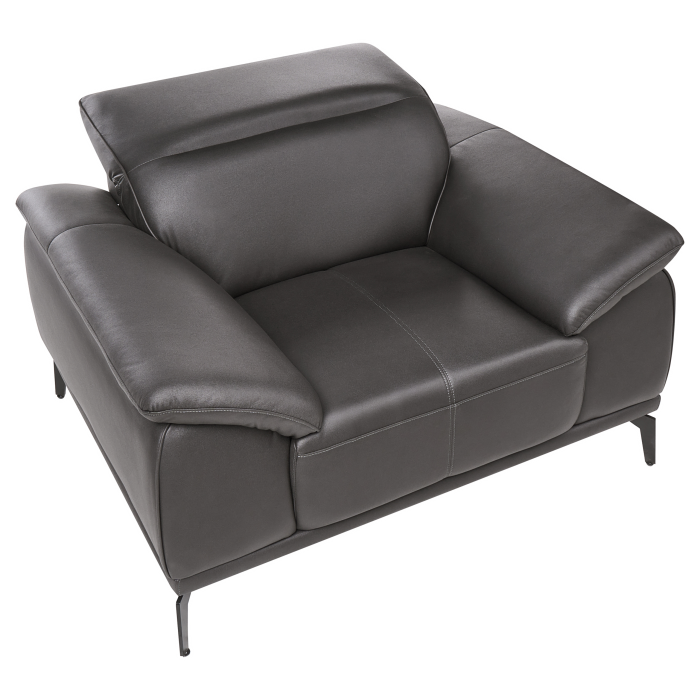 VEJEN Armchair Eco-leather Black [7]