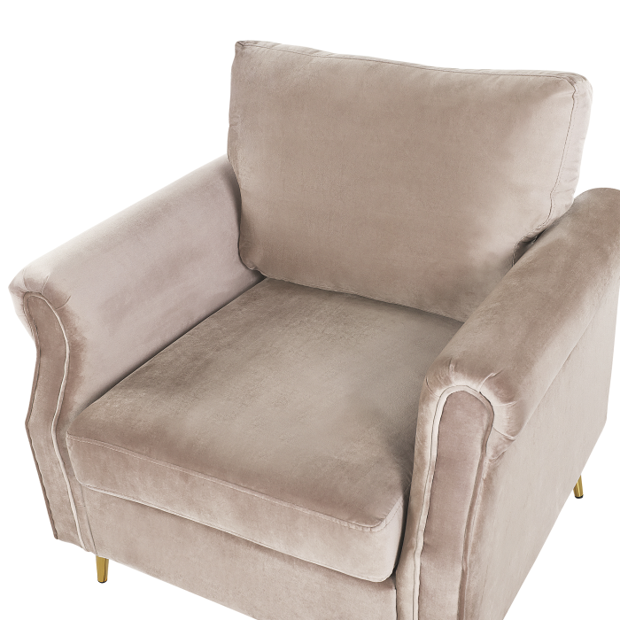 VIETAS armchair Velvet Taupe [6]