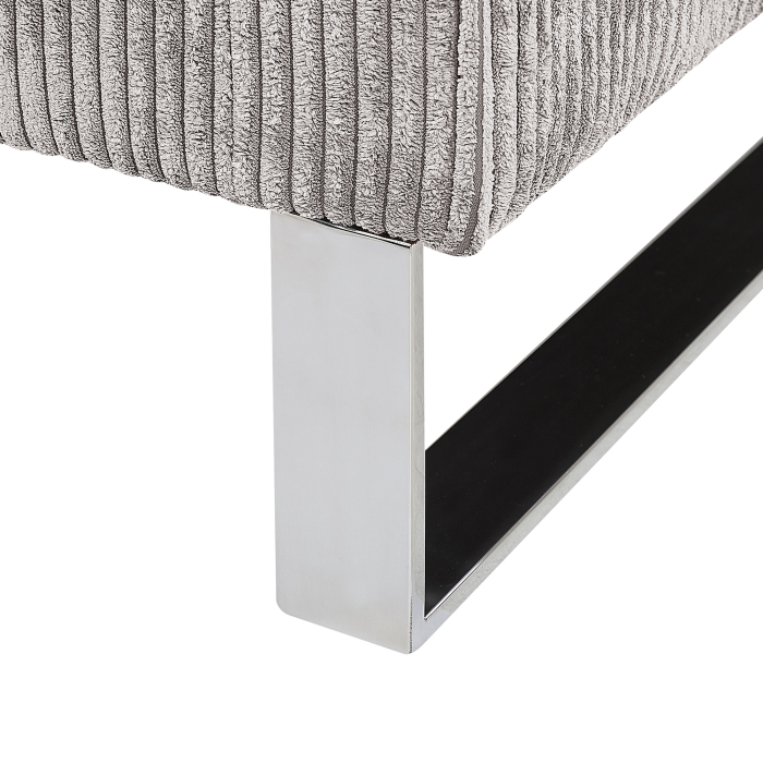 VIND Armchair Light Grey Velvet [8]