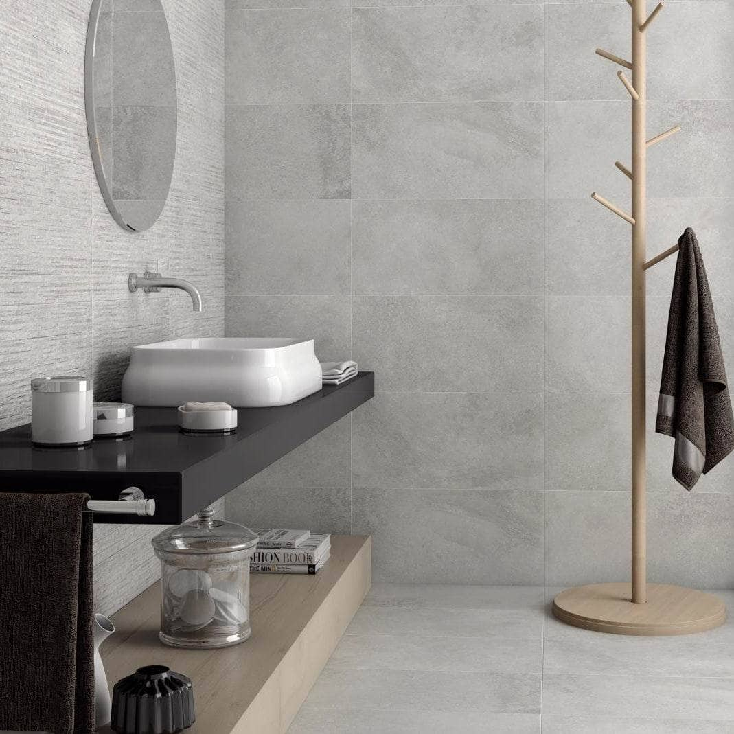 GRESIE YORK Ash 30x60 – Plăci porțelanate 30x60 cm, grosime 8 mm, nuanță neutră Ash [2]