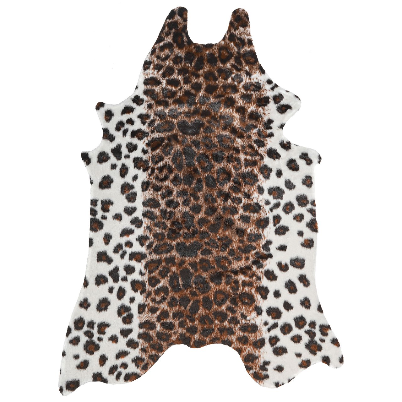Imitation cowhide BOGONG Brown/White 130 x 170 cm [2]