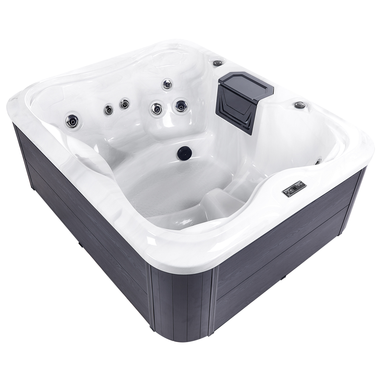ARCELIA outdoor LED jacuzzi White [6]