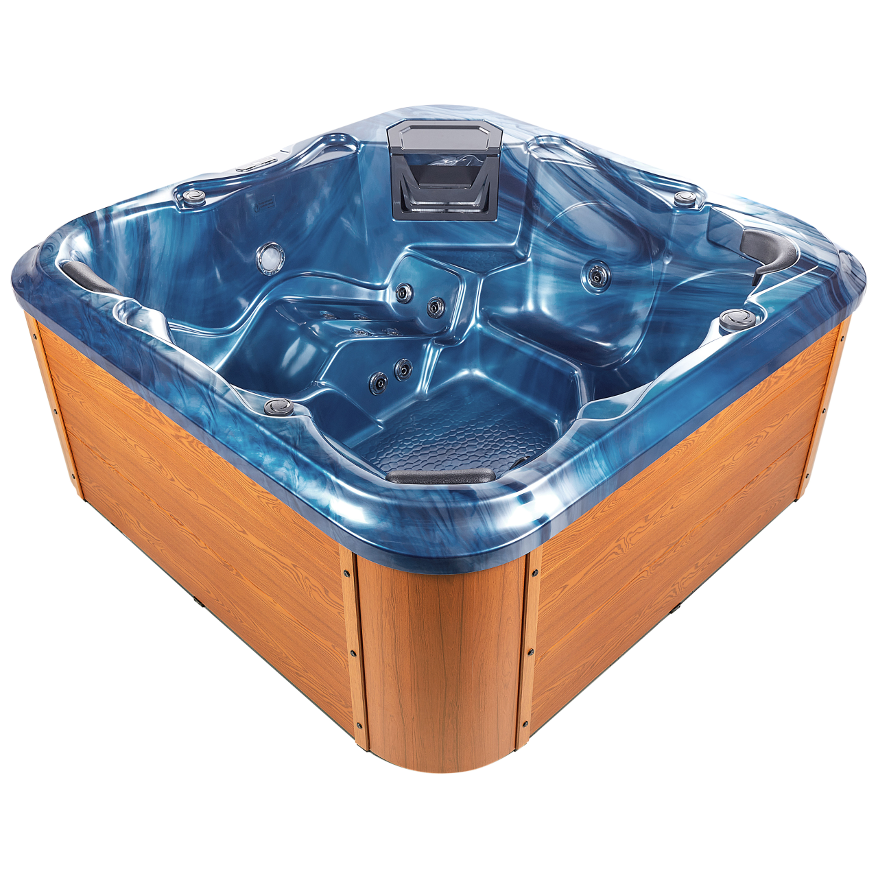 Outdoor Jacuzzi with LED TULAROSA Blue [5]