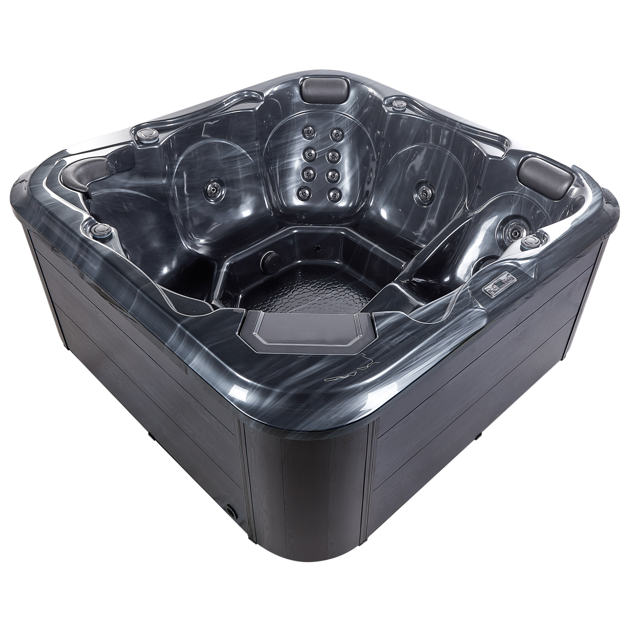 TULAROSA LED outdoor jacuzzi Graphite grey [7]