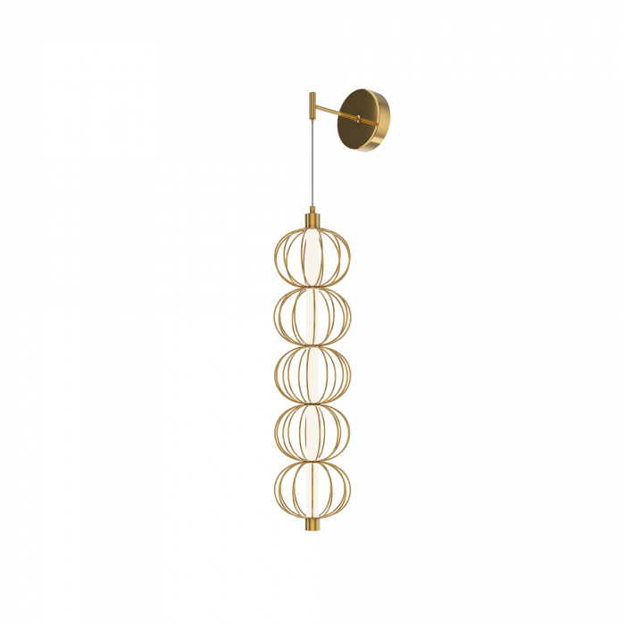 Wall lamp, Maytoni, Germany, Golden Cage, MOD216WL-L10G3K [1]