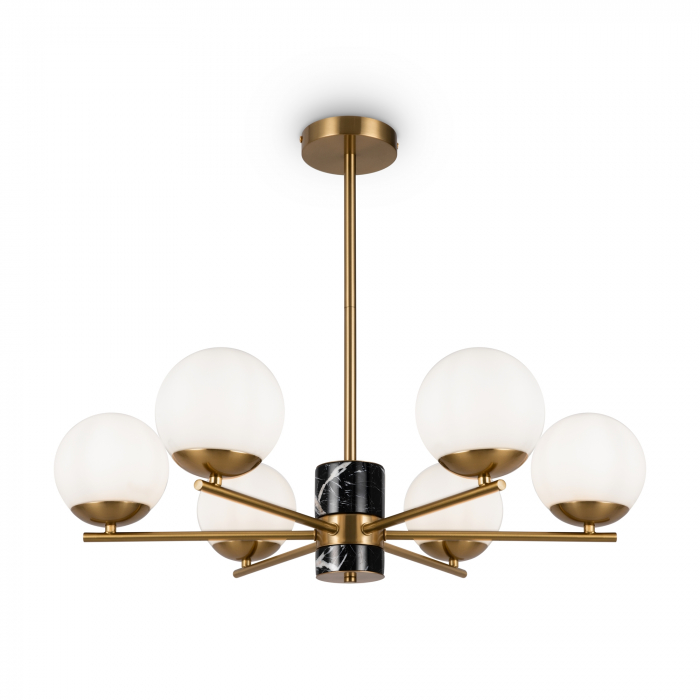 Pendant lamp, Maytoni, Germany, Marble, MOD187PL-06BS [1]