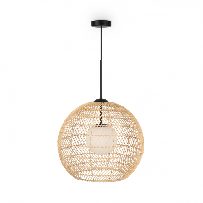 Pendant lamp, Maytoni, Germany, Cane, MOD204PL-01BG [1]