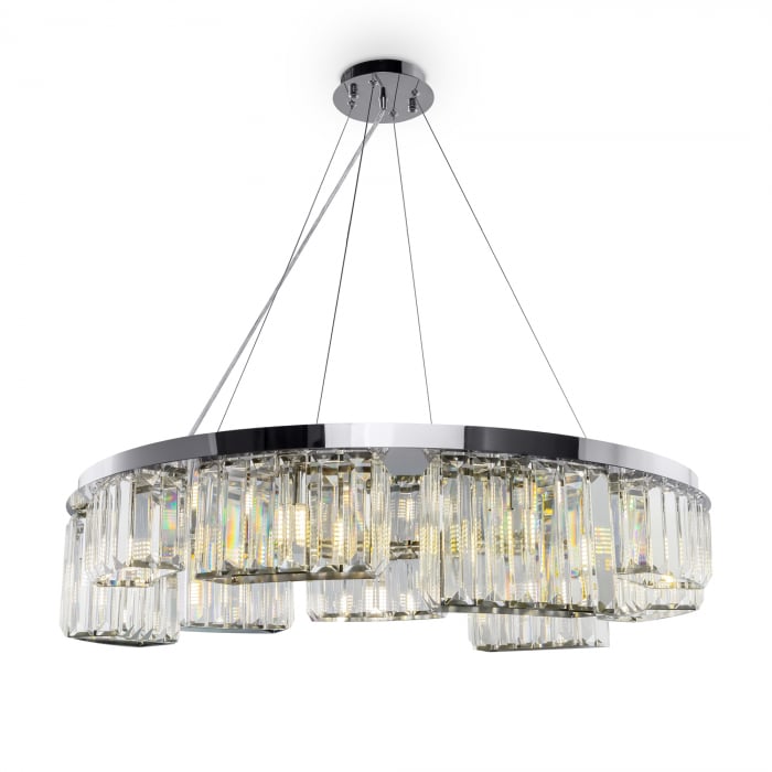Pendant lamp, Maytoni, Germany, Colline, MOD083PL-09CH [1]
