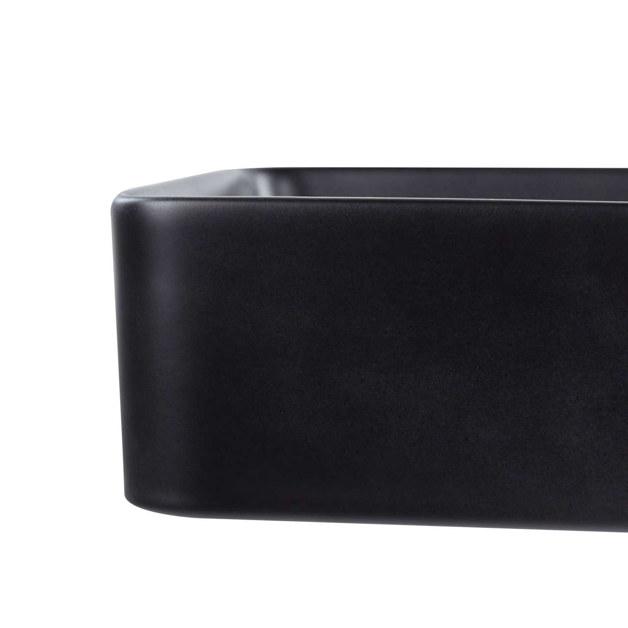 Lavoar pe blat CHIVANA 51 x 34 cm Ceramică Negru [4]