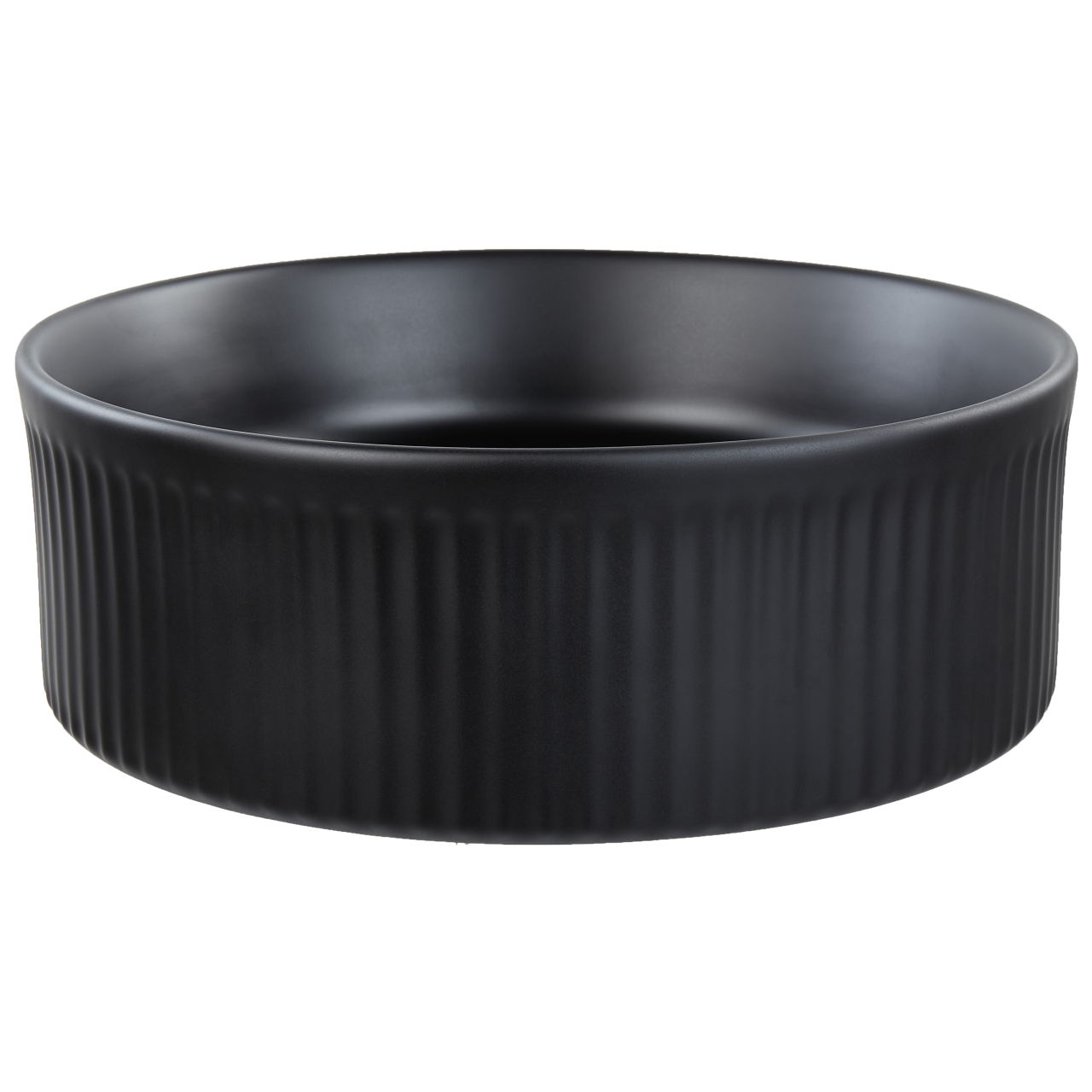 GELDO Countertop Washbasin ⌀ 37 cm Ceramic Black [2]