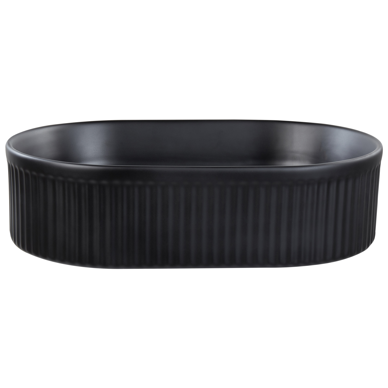 GELDO Countertop Washbasin 49 x 31 cm Ceramic Black [2]