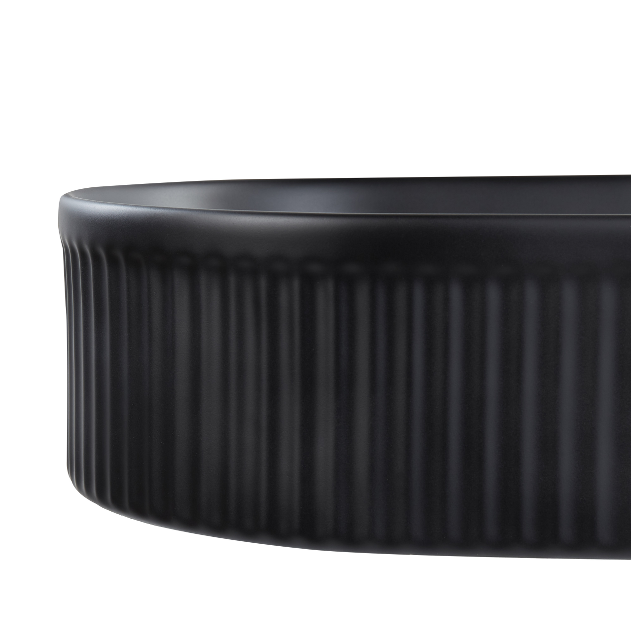 Lavoar pe blat GELDO 49 x 31 cm Ceramică Negru [4]