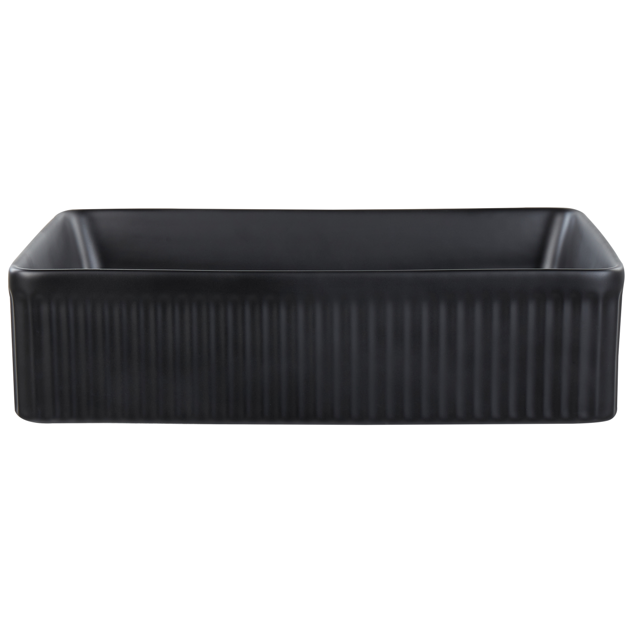 Countertop washbasin GELDO 50 x 34 cm Ceramic Black [2]