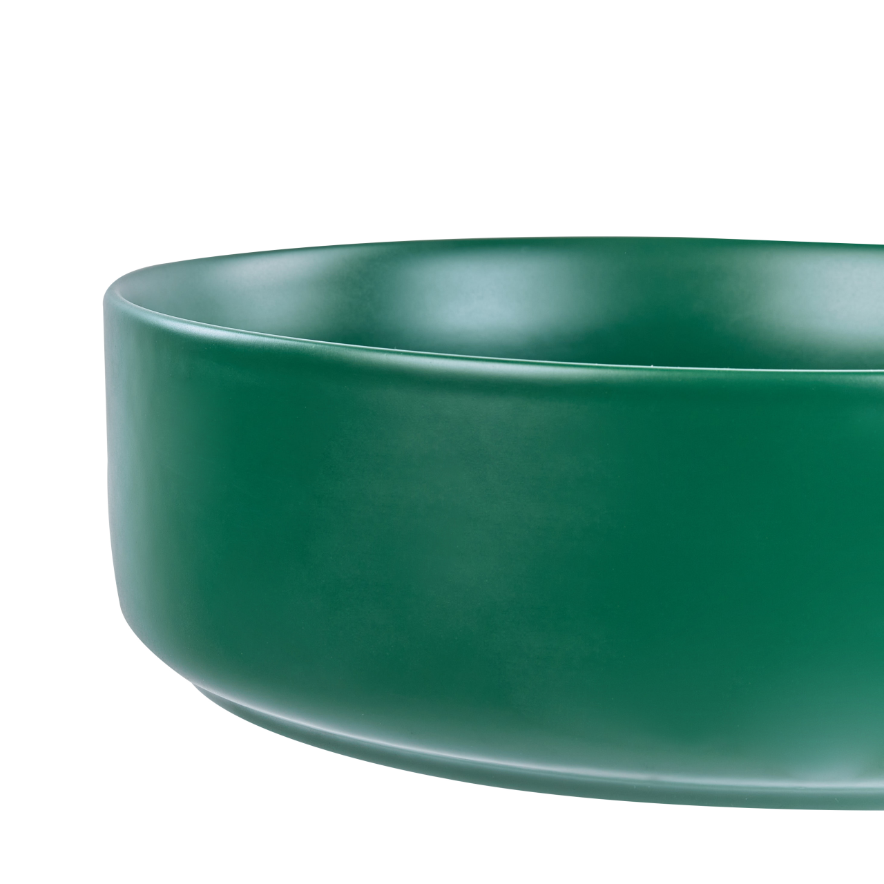 GUDAR countertop washbasin ⌀ 37 cm Ceramic Dark green [4]