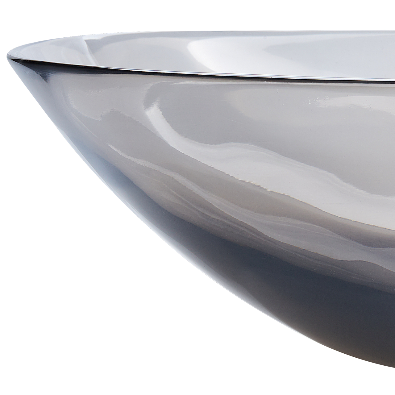 Lavoar pe blat MOENGO 54 x 36 cm Compozit acrilic Negru [7]