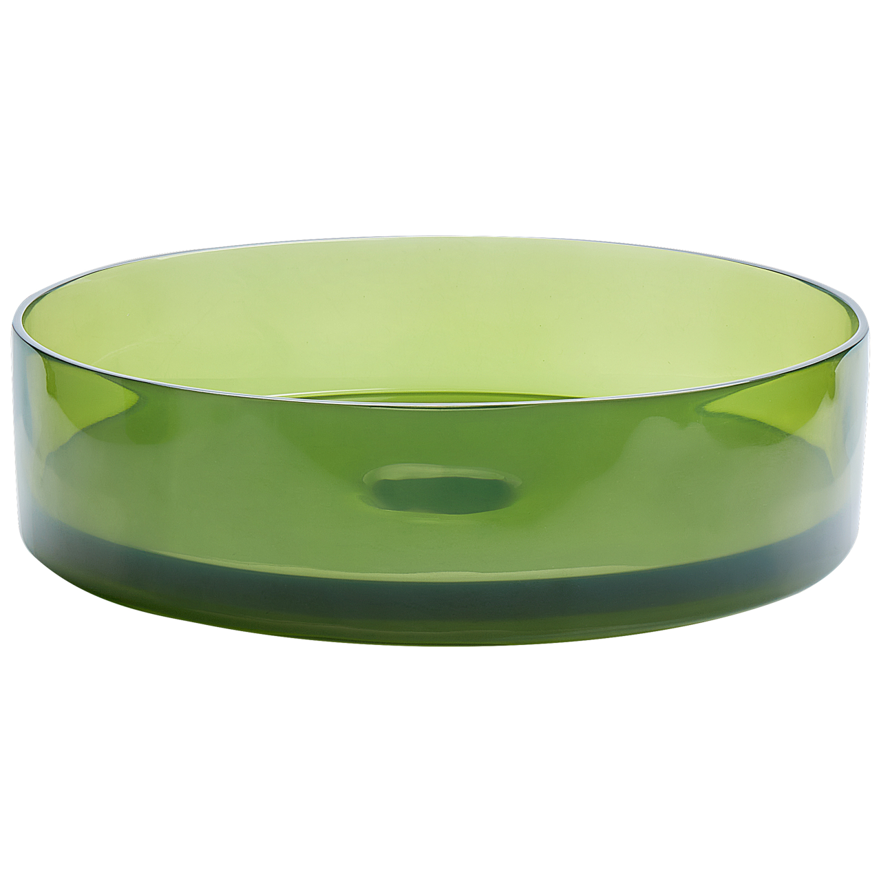 Lavoar pe blat TOLOSA ⌀ 36 cm Compozit acrilic Verde [4]