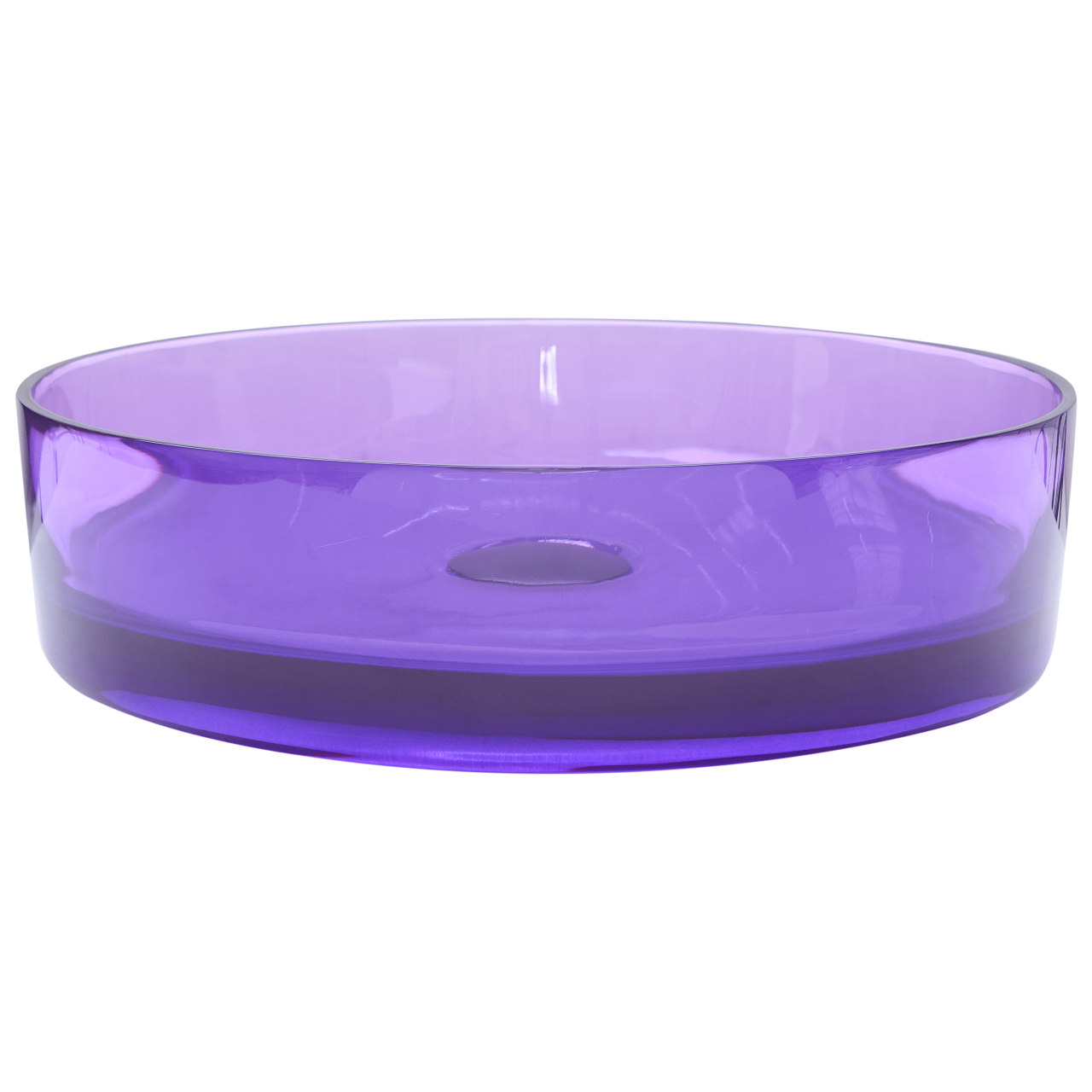 Lavoar pe blat TOLOSA ⌀ 36 cm Compozit acrilic Violet [4]
