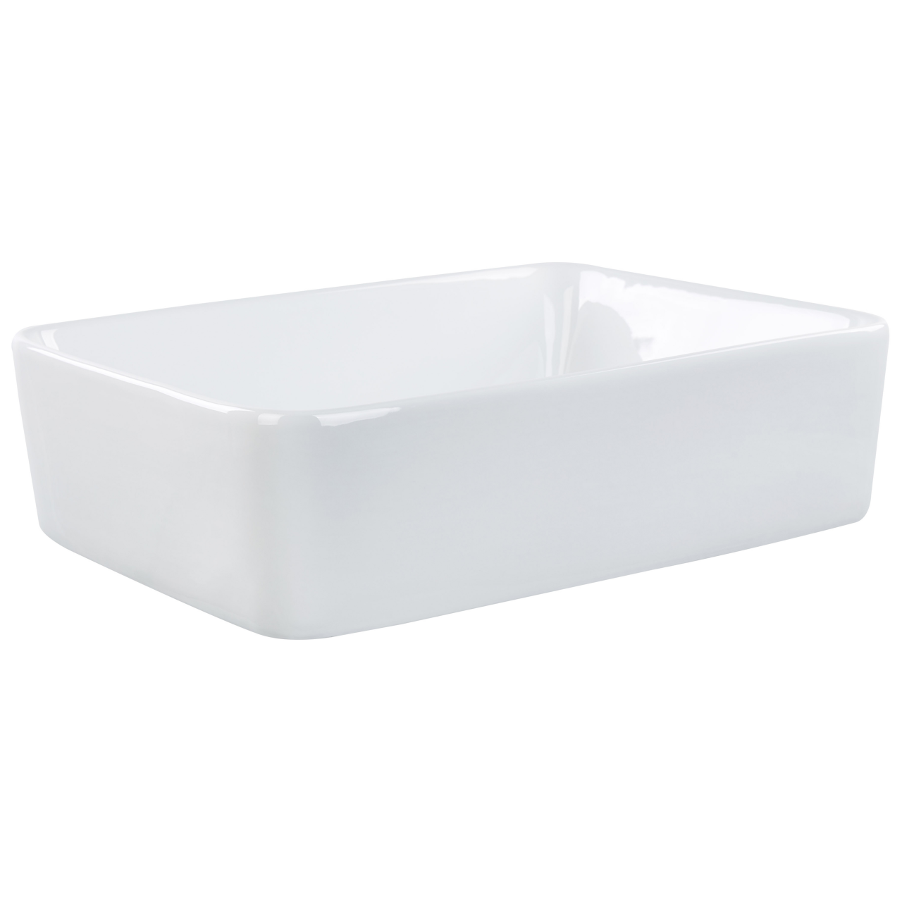 Lavoar pe blat TRAVESIA 49 x 38 cm Ceramică Alb [4]