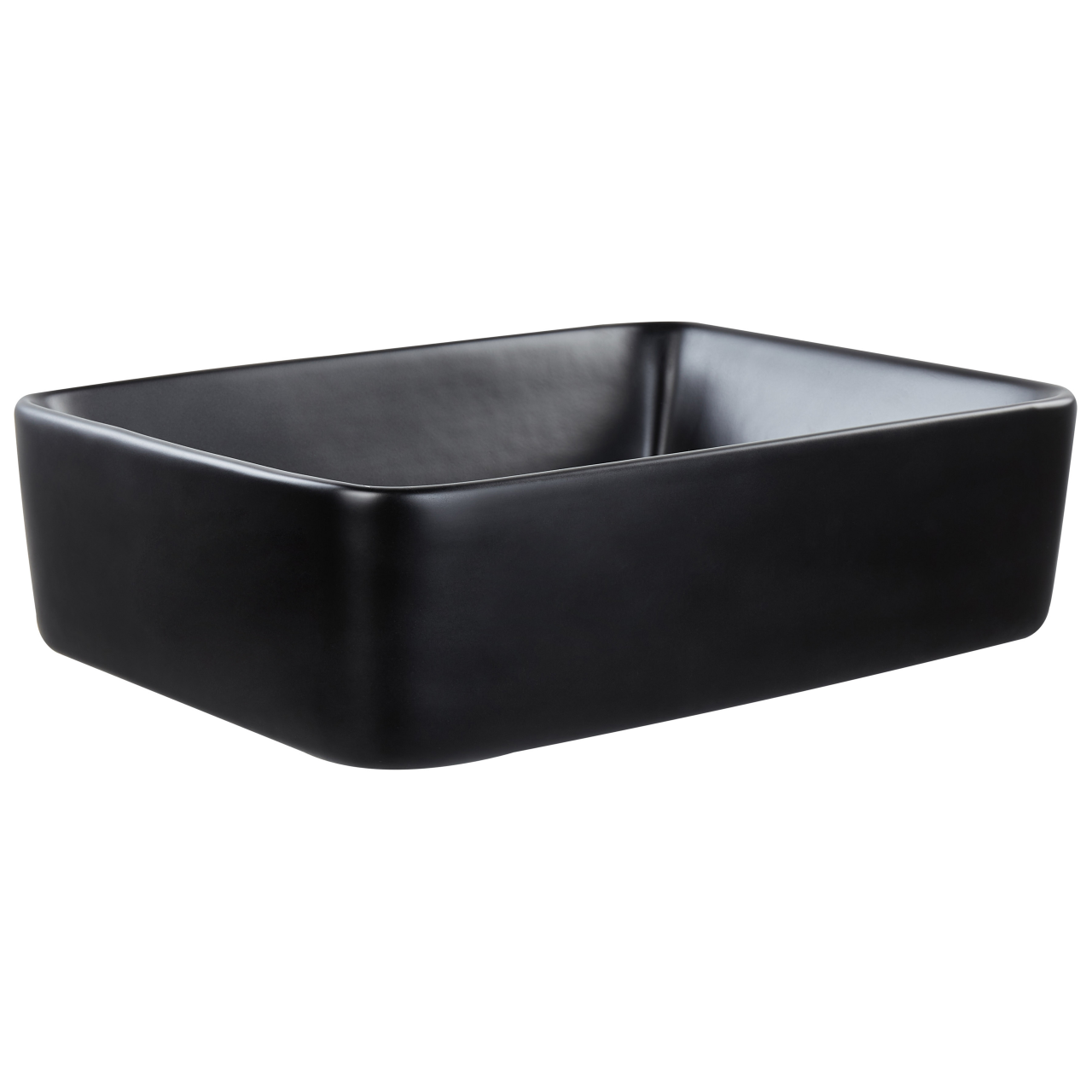Lavoar pe blat TRAVESIA 49 x 38 cm Ceramică Negru [4]
